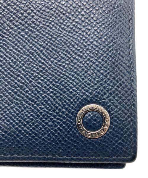 BVLGARI（ブルガリ）BVLGARI (ブルガリ) 長財布 ネイビーの古着・服飾アイテム