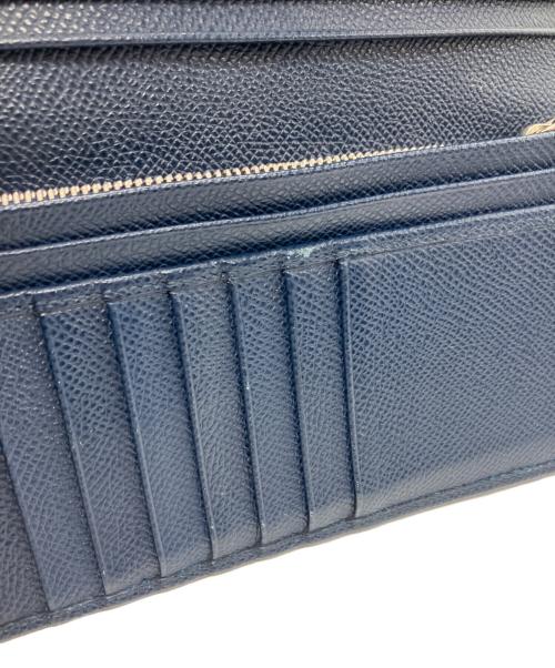 BVLGARI（ブルガリ）BVLGARI (ブルガリ) 長財布 ネイビーの古着・服飾アイテム