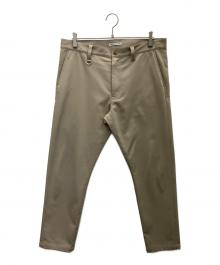 uniform experiment（ユニフォームエクスペリメント）の古着「HIGH STRETCH PIQUE LONG PANTS」｜ベージュ