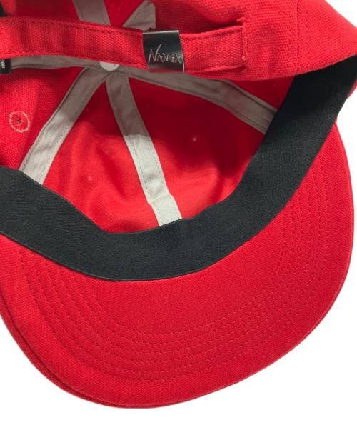 NANGA（ナンガ）NANGA (ナンガ) キャップ レッドの古着・服飾アイテム