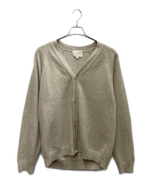 STILL BY HAND（スティルバイハンド）STILL BY HAND (スティルバイハンド) ニットカーディガン ベージュ サイズ:SIZE46の古着・服飾アイテム