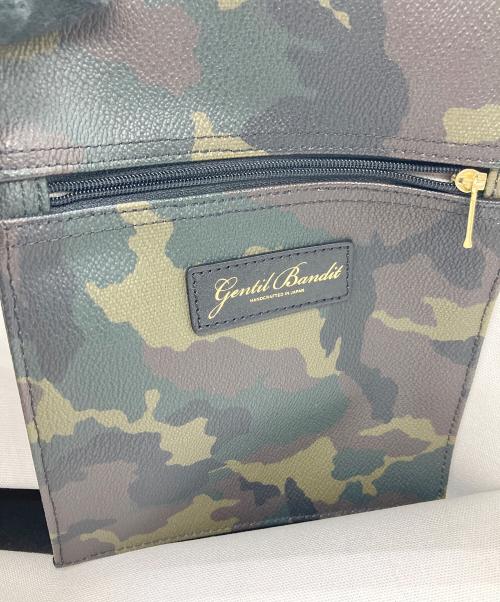 Gentil Bandit（ジャンティバンティ）GENTIL BANDIT (ジャンティバンティ) トートバッグ オリーブの古着・服飾アイテム
