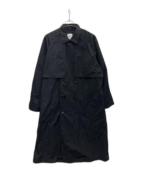 BEAMS（ビームス）BEAMS (ビームス) トレンチコート ブラック サイズ:Lの古着・服飾アイテム