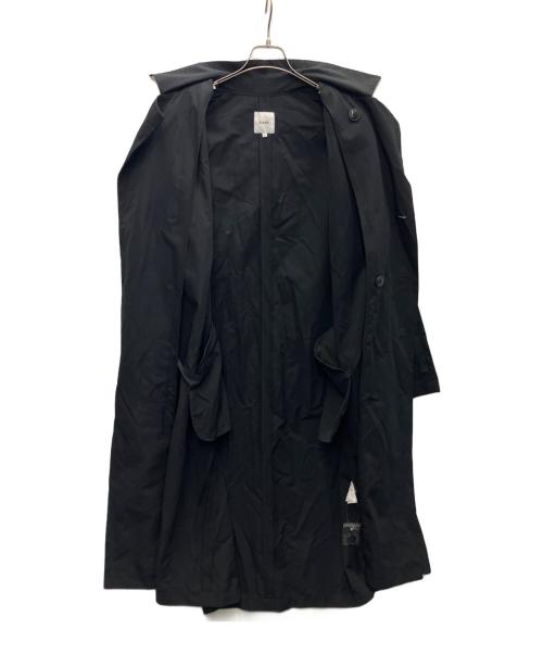 BEAMS（ビームス）BEAMS (ビームス) トレンチコート ブラック サイズ:Lの古着・服飾アイテム