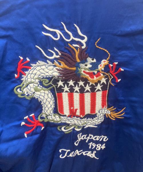 RNA SLANG（アールエヌエースラング）RNA SLANG (アールエヌエースラング) スカジャン ブルー サイズ:Mの古着・服飾アイテム