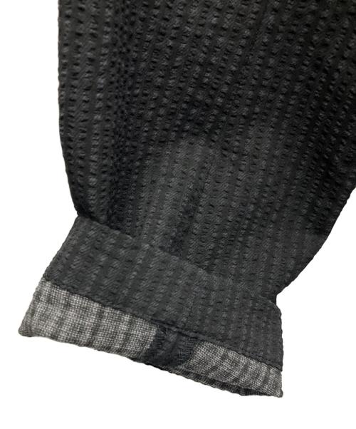 EDIFICE（エディフィス）EDIFICE (エディフィス) シアサッカージャケットセットアップ ブラック サイズ:SIZE46の古着・服飾アイテム