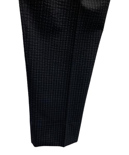 EDIFICE（エディフィス）EDIFICE (エディフィス) シアサッカージャケットセットアップ ブラック サイズ:SIZE46の古着・服飾アイテム