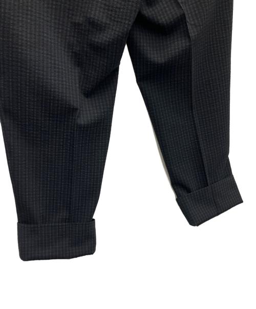 EDIFICE（エディフィス）EDIFICE (エディフィス) シアサッカージャケットセットアップ ブラック サイズ:SIZE46の古着・服飾アイテム