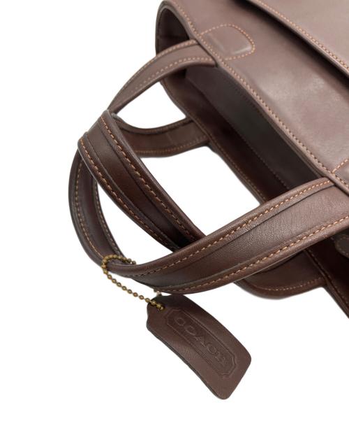 COACH（コーチ）COACH (コーチ) ハンドバッグ ブラウンの古着・服飾アイテム