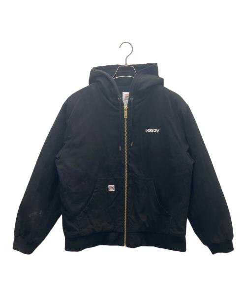 VISION STREET WEAR（ヴィションストリートウェアー）VISION STREET WEAR (ヴィションストリートウェアー) ブルゾン ブラック サイズ:Mの古着・服飾アイテム