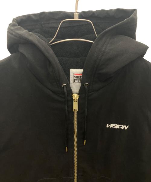 VISION STREET WEAR（ヴィションストリートウェアー）VISION STREET WEAR (ヴィションストリートウェアー) ブルゾン ブラック サイズ:Mの古着・服飾アイテム