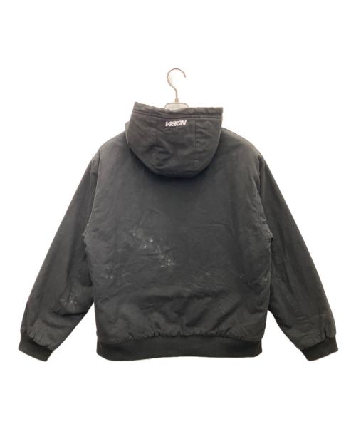 VISION STREET WEAR（ヴィションストリートウェアー）VISION STREET WEAR (ヴィションストリートウェアー) ブルゾン ブラック サイズ:Mの古着・服飾アイテム
