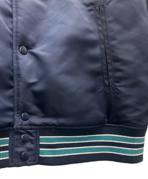 Champion（チャンピオン）Champion (チャンピオン) スタジャン ネイビー サイズ:Lの古着・服飾アイテム