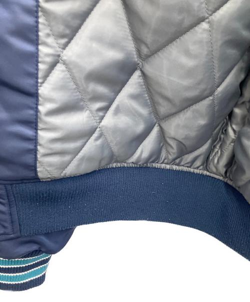 Champion（チャンピオン）Champion (チャンピオン) スタジャン ネイビー サイズ:Lの古着・服飾アイテム