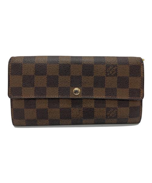 LOUIS VUITTON（ルイ ヴィトン）LOUIS VUITTON (ルイ ヴィトン) ポルトフォイユ・サラ ブラウンの古着・服飾アイテム