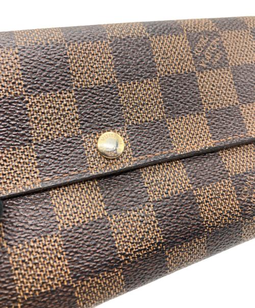 LOUIS VUITTON（ルイ ヴィトン）LOUIS VUITTON (ルイ ヴィトン) ポルトフォイユ・サラ ブラウンの古着・服飾アイテム