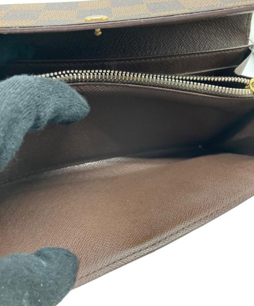 LOUIS VUITTON（ルイ ヴィトン）LOUIS VUITTON (ルイ ヴィトン) ポルトフォイユ・サラ ブラウンの古着・服飾アイテム