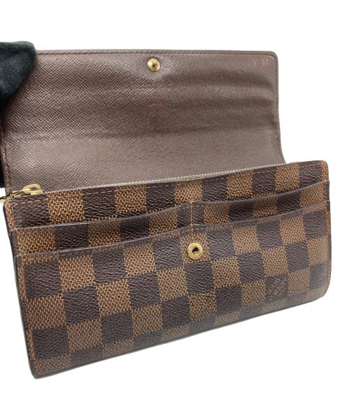 LOUIS VUITTON（ルイ ヴィトン）LOUIS VUITTON (ルイ ヴィトン) ポルトフォイユ・サラ ブラウンの古着・服飾アイテム