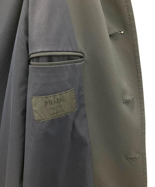 PRADA（プラダ）PRADA (プラダ) コート ブラック サイズ:Lの古着・服飾アイテム