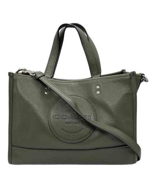 COACH（コーチ）COACH (コーチ) 2WAYバッグ オリーブの古着・服飾アイテム