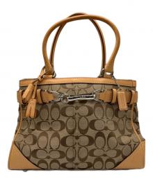 COACH（コーチ）の古着「ハンドバッグ」｜ブラウン