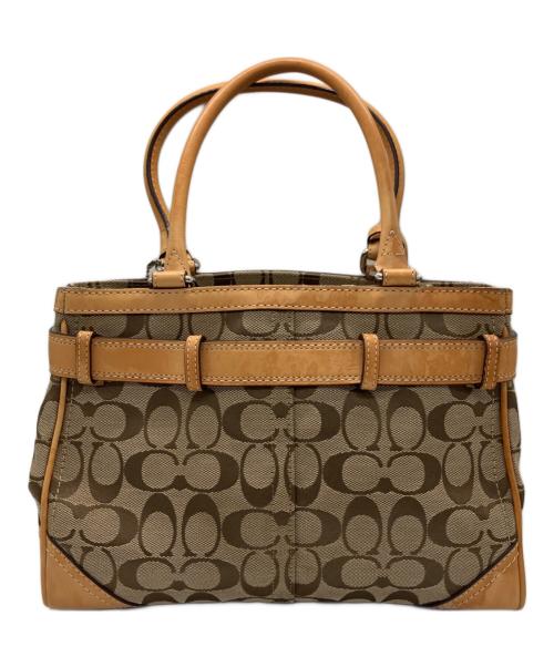COACH（コーチ）COACH (コーチ) ハンドバッグ ブラウンの古着・服飾アイテム