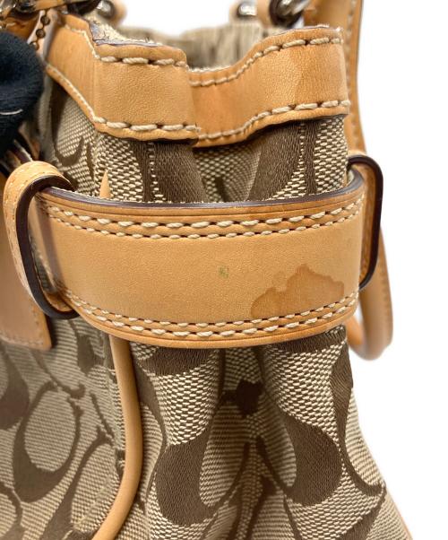 COACH（コーチ）COACH (コーチ) ハンドバッグ ブラウンの古着・服飾アイテム