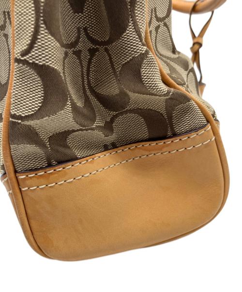 COACH（コーチ）COACH (コーチ) ハンドバッグ ブラウンの古着・服飾アイテム