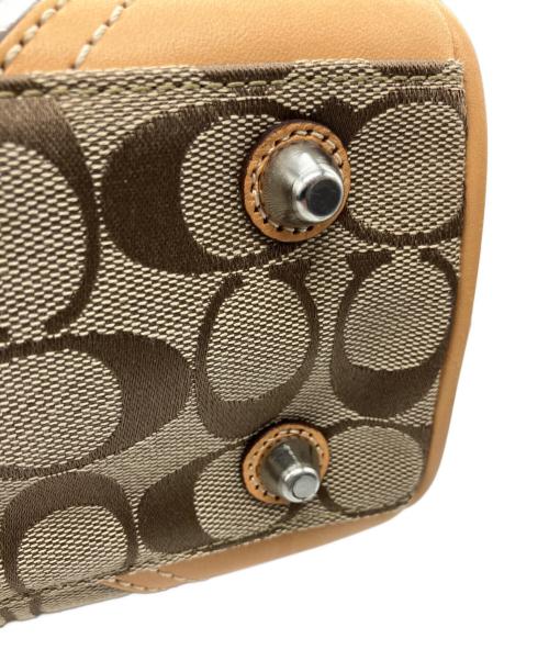 COACH（コーチ）COACH (コーチ) ハンドバッグ ブラウンの古着・服飾アイテム