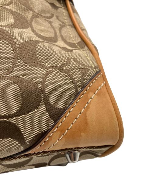 COACH（コーチ）COACH (コーチ) ハンドバッグ ブラウンの古着・服飾アイテム