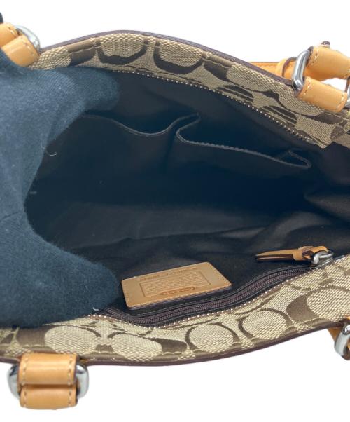 COACH（コーチ）COACH (コーチ) ハンドバッグ ブラウンの古着・服飾アイテム