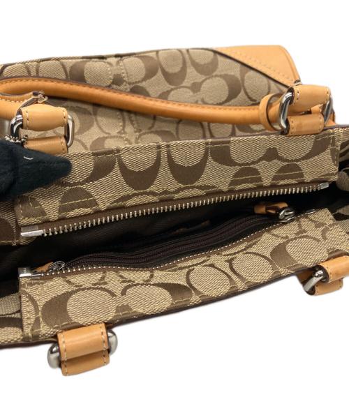 COACH（コーチ）COACH (コーチ) ハンドバッグ ブラウンの古着・服飾アイテム