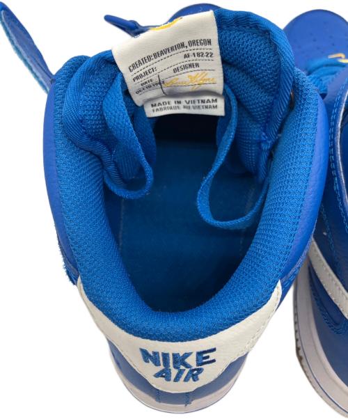 NIKE（ナイキ）NIKE (ナイキ) AIR FORCE 1 MID 07 LV8 ブルー サイズ:28の古着・服飾アイテム
