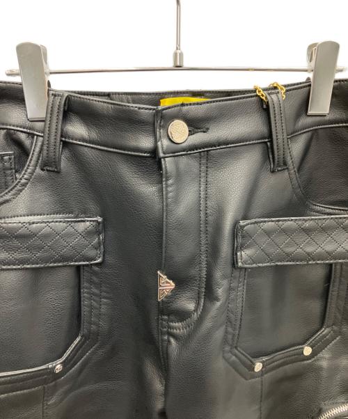 GUAPI（グアピ）GUAPI (グアピ) レザーパンツ ブラック サイズ:SIZE36の古着・服飾アイテム