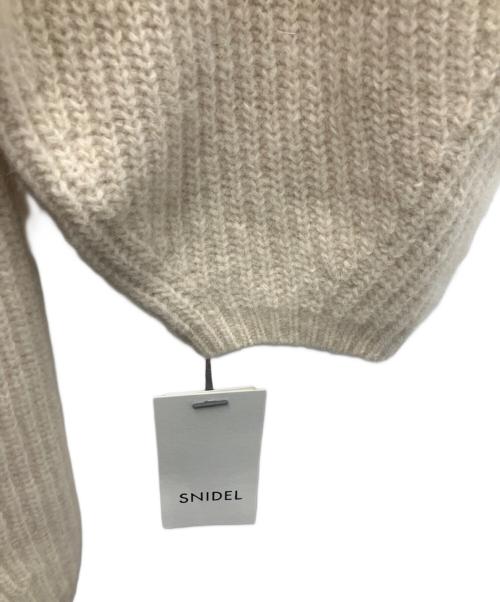 Snidel（スナイデル）Snidel (スナイデル) 厚手ニット アイボリー サイズ:FREE 未使用品の古着・服飾アイテム