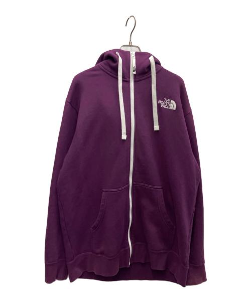 THE NORTH FACE（ザ ノース フェイス）THE NORTH FACE (ザ ノース フェイス) リアビューフルジップフーディ パープル サイズ:XLの古着・服飾アイテム