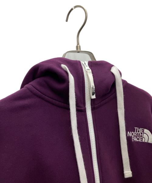 THE NORTH FACE（ザ ノース フェイス）THE NORTH FACE (ザ ノース フェイス) リアビューフルジップフーディ パープル サイズ:XLの古着・服飾アイテム