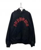 SUPREMEシュプリーム）の古着「Printed Arc Hooded Sweatshirt」｜ブラック