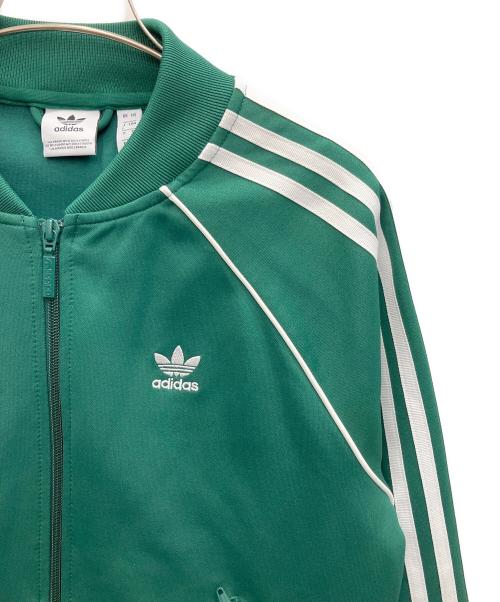 adidas Originals（アディダスオリジナル）adidas originals (アディダスオリジナル) トラックジャケット グリーン サイズ:Lの古着・服飾アイテム