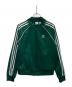 adidas originals（アディダスオリジナル）の古着「トラックジャケット」｜グリーン