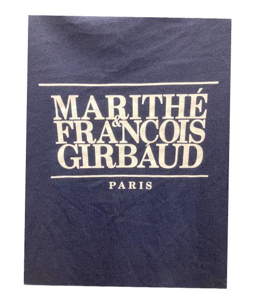 MARITHE+FRANCOIS GIRBAUD（マリテフランソワジルボー）MARITHE+FRANCOIS GIRBAUD (マリテフランソワジルボー) プリントTシャツ ネイビー サイズ:Sの古着・服飾アイテム