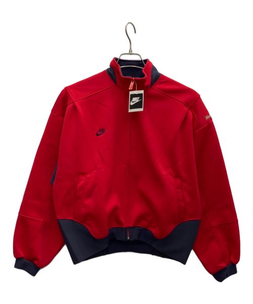 NIKE（ナイキ）NIKE (ナイキ) トラックジャケット レッド サイズ:M 未使用品の古着・服飾アイテム