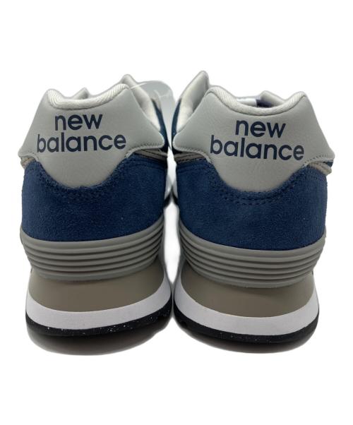NEW BALANCE（ニューバランス）NEW BALANCE (ニューバランス) ML574EVN ブルー サイズ:28 未使用品の古着・服飾アイテム