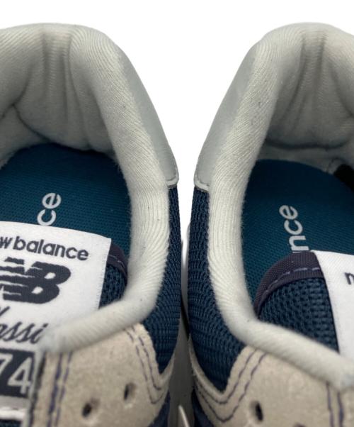 NEW BALANCE（ニューバランス）NEW BALANCE (ニューバランス) ML574EVN ブルー サイズ:28 未使用品の古着・服飾アイテム
