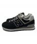 NEW BALANCE (ニューバランス) WL574EVB ネイビー サイズ:24：7000円
