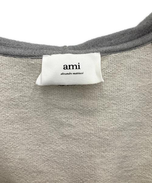 ami（アミ）ami (アミ) ジップパーカー グレー サイズ:XSの古着・服飾アイテム