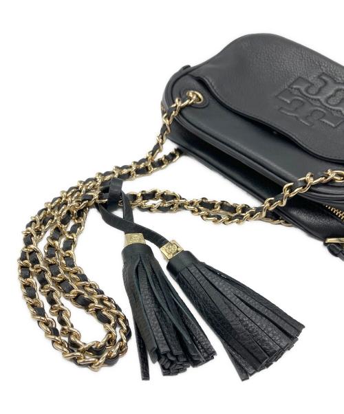 TORY BURCH（トリーバーチ）TORY BURCH (トリーバーチ) ショルダーバッグ ブラックの古着・服飾アイテム