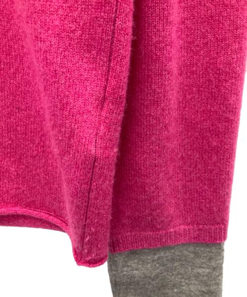 Zadig&Voltaire（ザディグエヴォルテール）ZADIG&VOLTAIRE (ザディグエヴォルテール) 薄手ニット ピンク サイズ:Mの古着・服飾アイテム