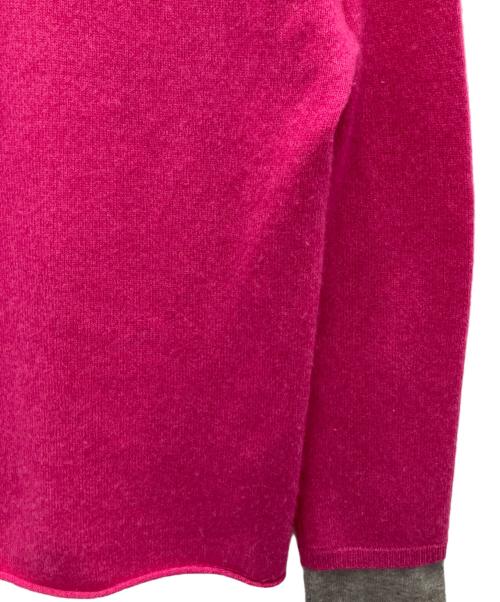 Zadig&Voltaire（ザディグエヴォルテール）ZADIG&VOLTAIRE (ザディグエヴォルテール) 薄手ニット ピンク サイズ:Mの古着・服飾アイテム