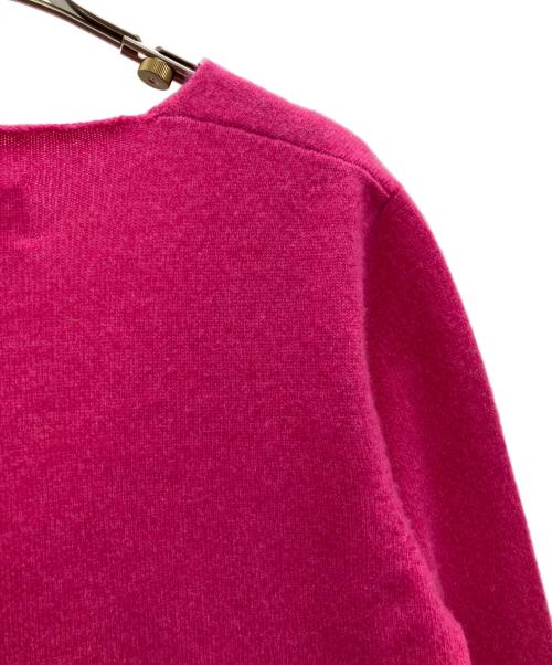Zadig&Voltaire（ザディグエヴォルテール）ZADIG&VOLTAIRE (ザディグエヴォルテール) 薄手ニット ピンク サイズ:Mの古着・服飾アイテム